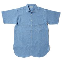 WAREHOUSE & CO. / Lot 3043 S/S OPEN COLLAR CHAMBRAY SHIRTS ̵