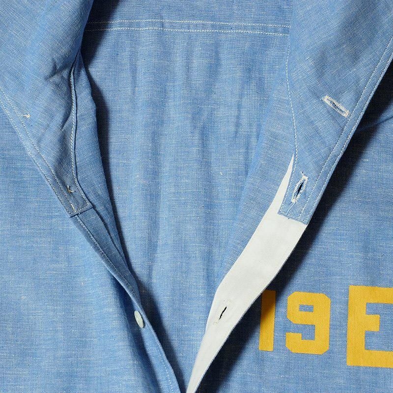 WAREHOUSE & CO. / Lot 3043 S/S OPEN COLLAR CHAMBRAY SHIRTS