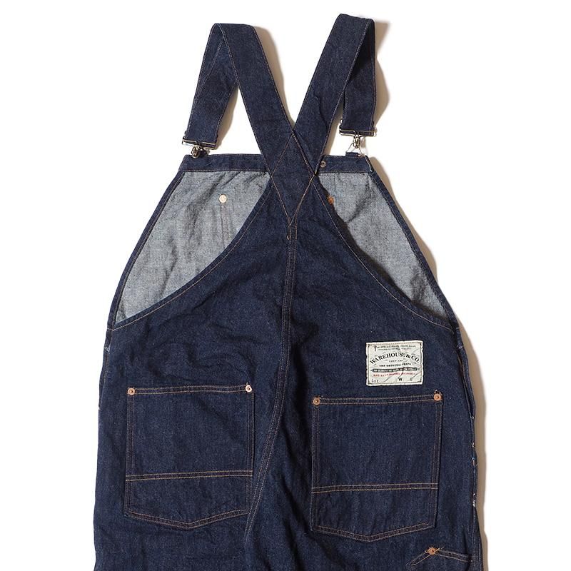 [ご予約商品] WAREHOUSE & CO. / Lot 2ND-HAND 1006XX NO.1DENIM OVERALL(ONE WASH) -  WAREHOUSE＆CO.