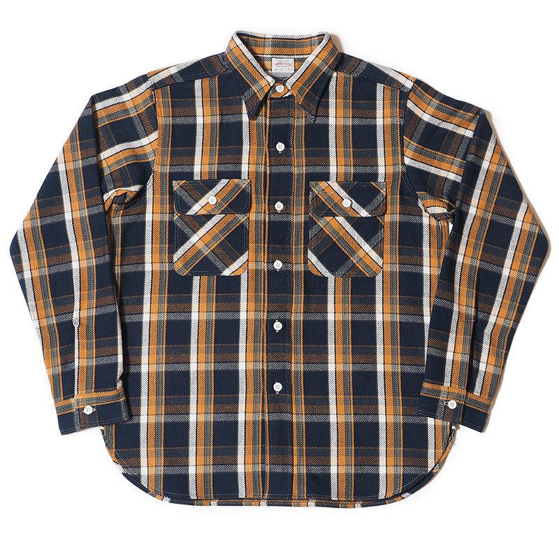 WAREHOUSE & CO. / Lot 3104 FLANNEL SHIRTS B柄 NON WASH 
