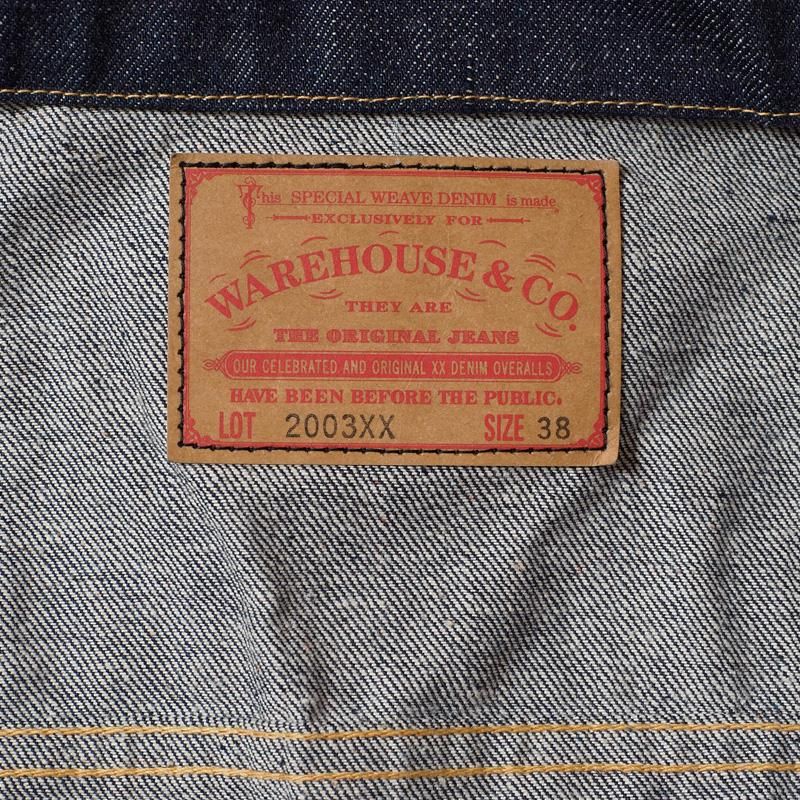 WAREHOUSE & CO. / Lot 2003XX 3RD TYPE(Early 1960's WAREHOUSE & CO. / Lot 2003XX 3RD TYPE(Early 1960's