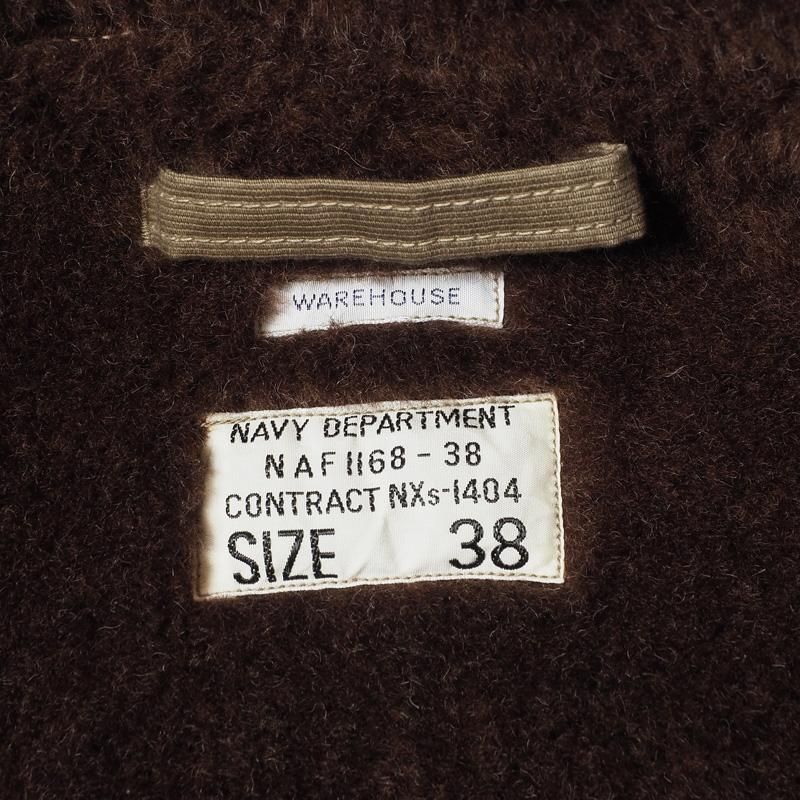 WAREHOUSE & CO. / Lot 2181 NAF1168 N-1 WINTER JACKET KHAKI (NXs