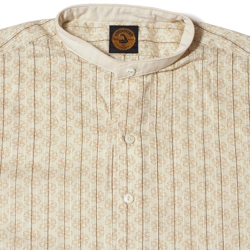ウエアハウス ジョングラッコー 長袖 フラワー ストライプ シャツ ホワイト 楽天市場】ジョングラッコー JG-23S The Hudson Shirt with Dot