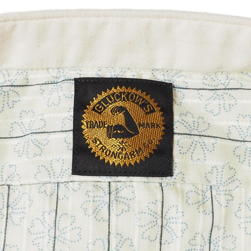 John Gluckow / Lot JG-23S The Hudson Shirt with Dot Floral Print