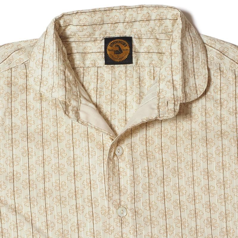 John Gluckow / Lot JG-23R The Hudson Shirt with Dot Floral