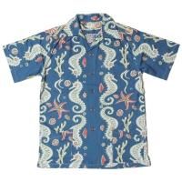 John Gluckow / Lot JG-19 Seahorse vs Starfish Print Shirt