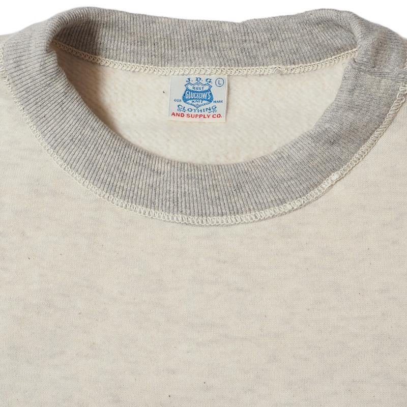 John Gluckow / Lot JG-CS14 Classic Crew Sweat 無地 John Gluckow / Lot JG-CS14 Classic Crew Sweat 無地