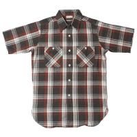 WAREHOUSE & CO. / Lot 3056 SHORT SLEEVE CHECK WORK SHIRTS B(ޥɥ饹)