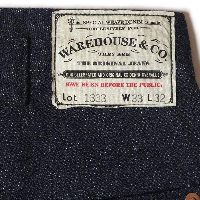 WAREHOUSE & CO. / Lot 1333 1910~1915 No3 WAIST OVERALLS WAREHOUSE & CO. / Lot 1333 1910~1915 No3 WAIST OVERALLS