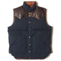 WAREHOUSE & CO. / Lot 2223 ROCKY MOUNTAIN  WAREHOUSE CANVAS DOWN VEST