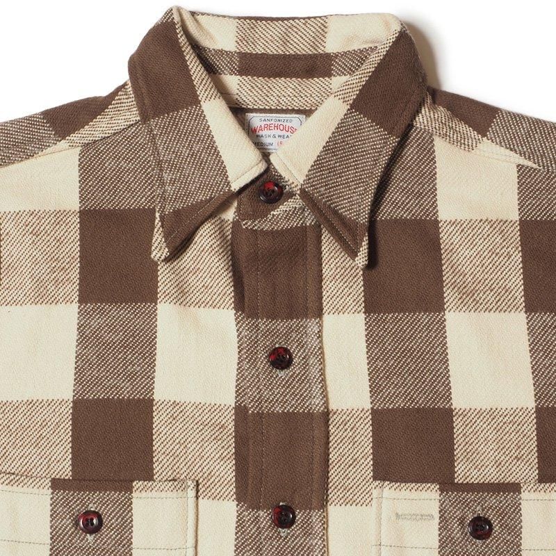 warehouse ウエアハウス ネルシャツ lot 3104 WAREHOUSE & CO. / Lot 3104 FLANNEL SHIRTS E柄 NON WASH