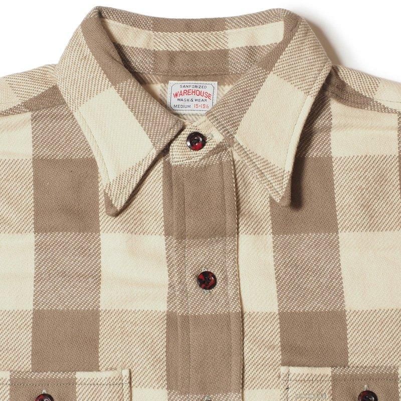 WAREHOUSE & CO. / Lot 3104 FLANNEL SHIRTS A柄 【2024 MODEL】ONE