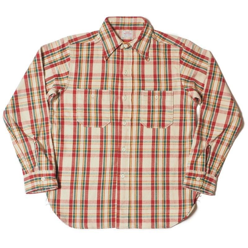 WAREHOUSE & CO. / Lot 3104 FLANNEL SHIRTS B柄 ONE WASH WAREHOUSE & CO. / Lot 3104 FLANNEL SHIRTS B柄 ONE WASH