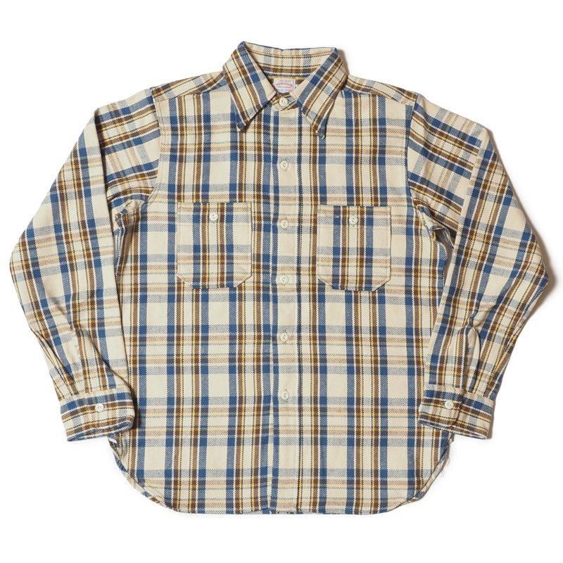 WAREHOUSE & CO. / Lot 3104 FLANNEL SHIRTS B柄 ONE WASH WAREHOUSE & CO. / Lot 3104 FLANNEL SHIRTS B柄 ONE WASH