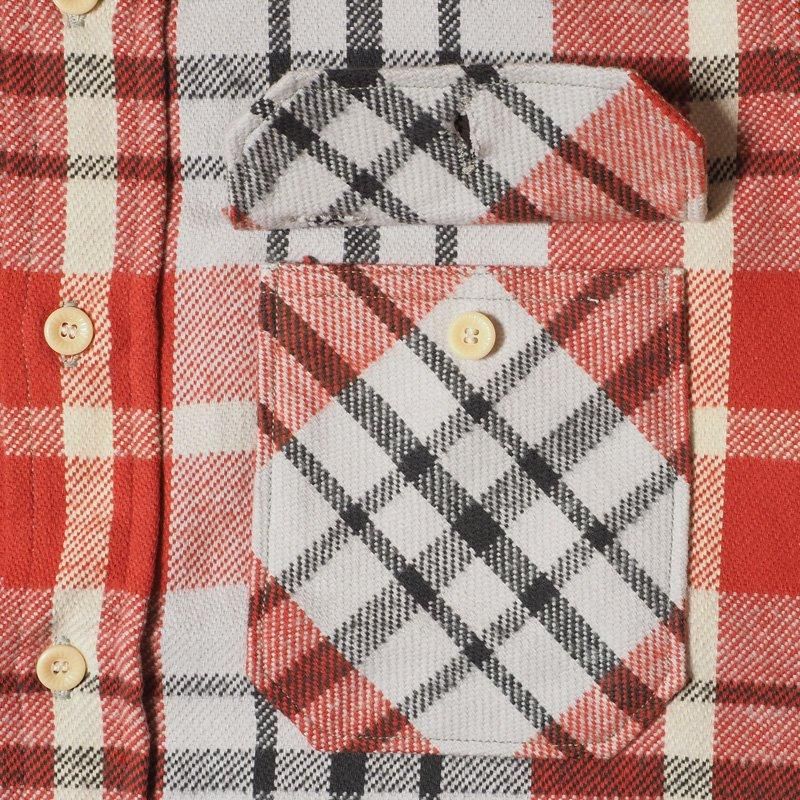 WAREHOUSE & CO. / Lot 3104 FLANNEL SHIRTS C柄 NON WASH