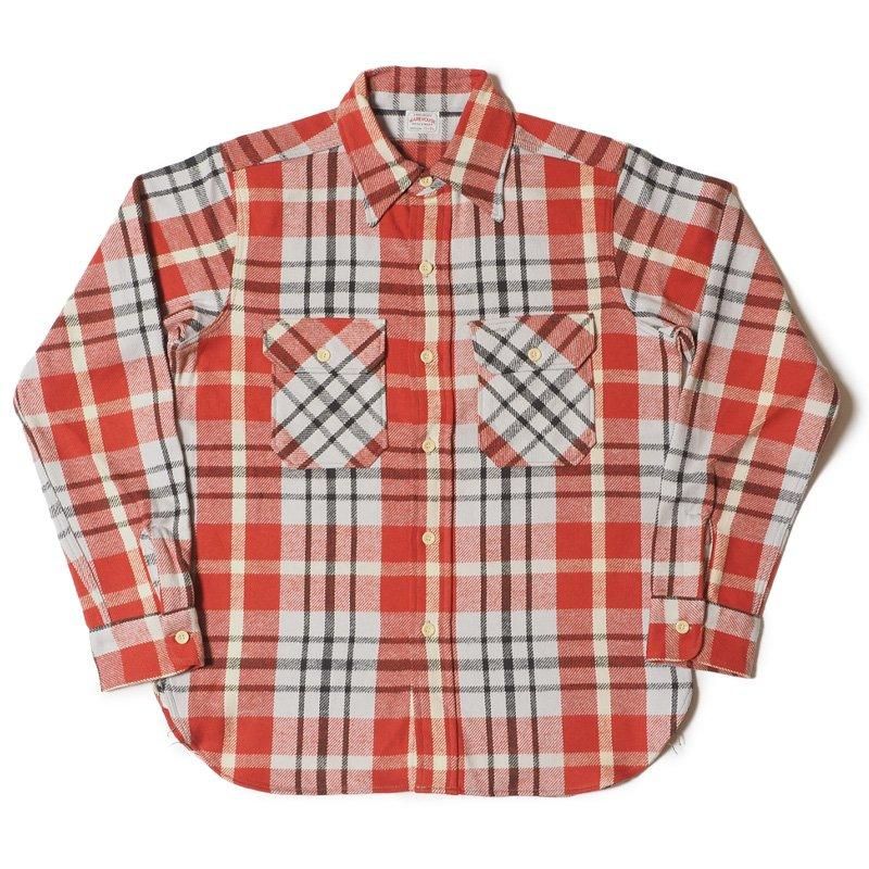 WAREHOUSE & CO. / Lot 3104 FLANNEL SHIRTS C柄 ONE WASH WAREHOUSE & CO. / Lot 3104 FLANNEL SHIRTS C柄 ONE WASH