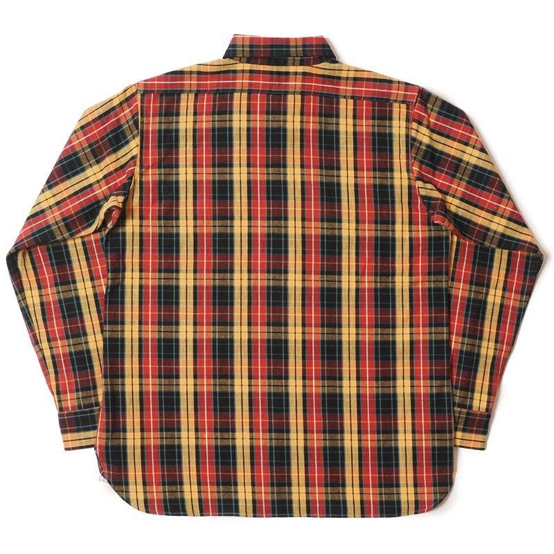 WAREHOUSE & CO. / Lot 3022 FLANNEL SHIRTS WITH CHINSTRAP F柄