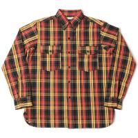 WAREHOUSE & CO. / Lot 3022 FLANNEL SHIRTS WITH CHINSTRAP F ONE WASH