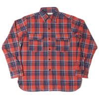 WAREHOUSE & CO. / Lot 3022 FLANNEL SHIRTS WITH CHINSTRAP G NON WASH