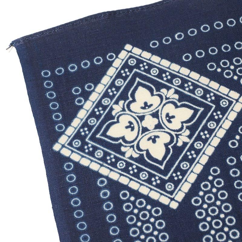 WAREHOUSE & CO. / Lot 5244 SELVEDGE BANDANA (GEOMETRIC