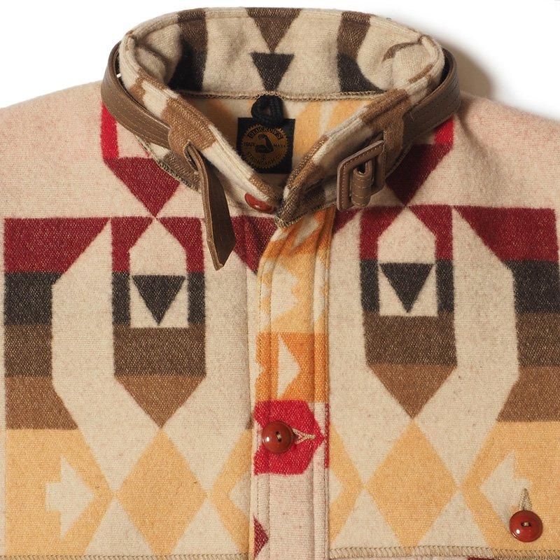 John Gluckow / Lot JG-32 John Gluckow STAG WOOL COAT - WAREHOUSE＆CO.