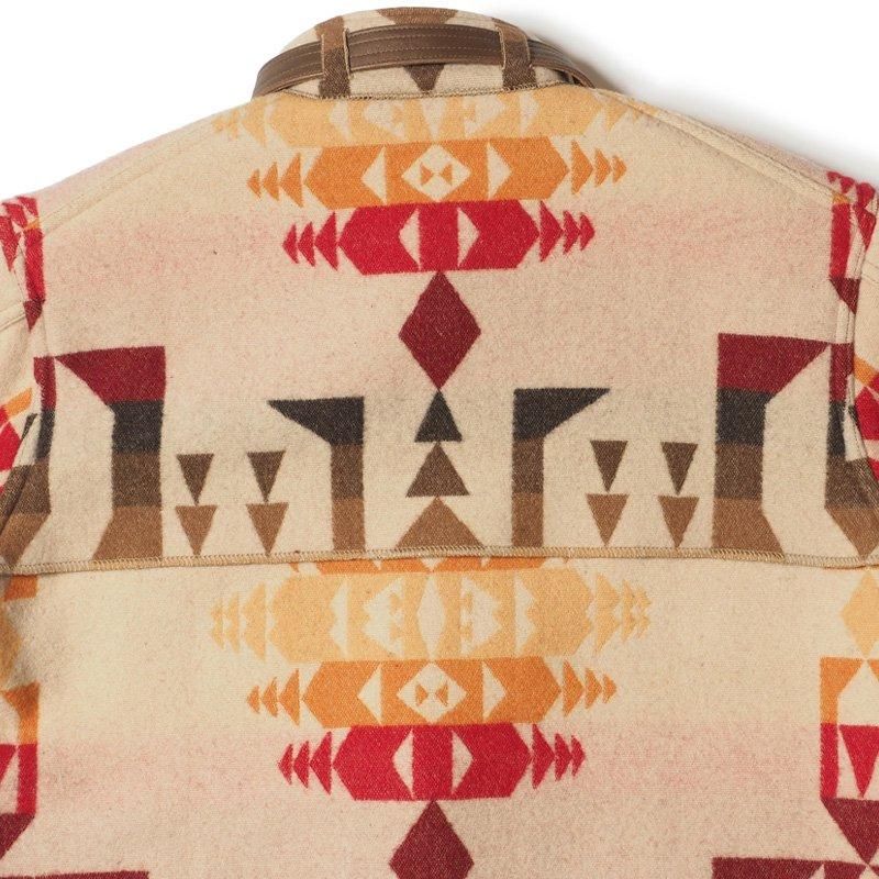 John Gluckow / Lot JG-32 John Gluckow STAG WOOL COAT - WAREHOUSE＆CO.