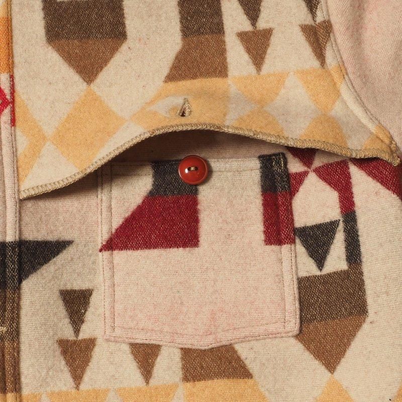 John Gluckow JG-32 “STAG WOOL COAT 44 John Gluckow / Lot JG-32 John Gluckow STAG WOOL COAT - WAREHOUSE＆CO.