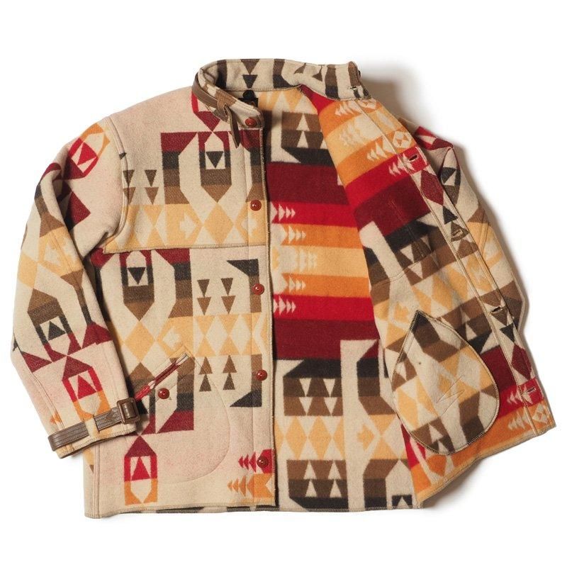 John Gluckow JG-32 “STAG WOOL COAT 44 John Gluckow / Lot JG-32 John Gluckow STAG WOOL COAT - WAREHOUSE＆CO.