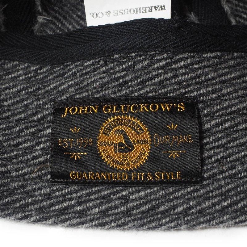 John Gluckow / Lot JG-31 Tweedy Prison Cap - WAREHOUSE＆CO.