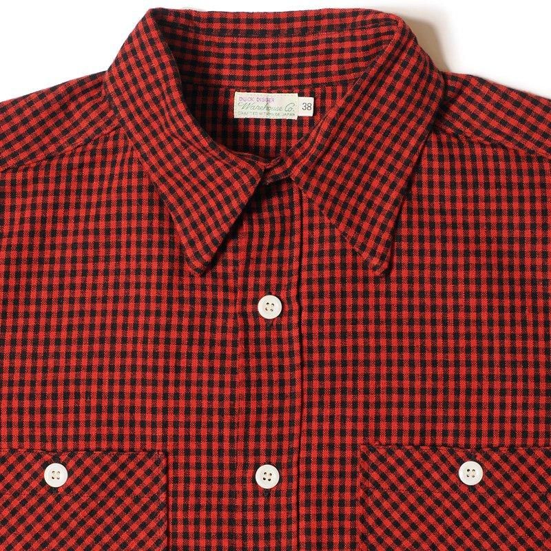 WAREHOUSE & CO. / Lot 3056 SHORT SLEEVE CHECK WORK SHIRTS A