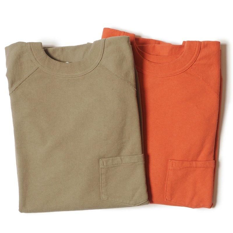 WAREHOUSE & CO. / Lot 4105 半袖SW(ポケット付き) 無地