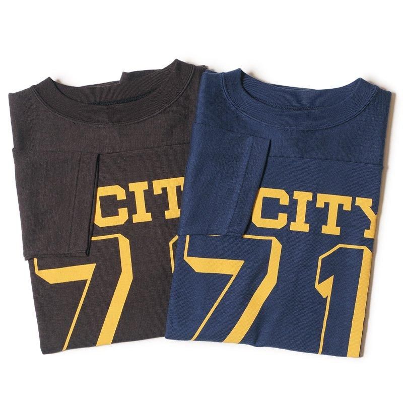 WAREHOUSE & CO. / Lot 4063 7分袖フットボールT U CITY