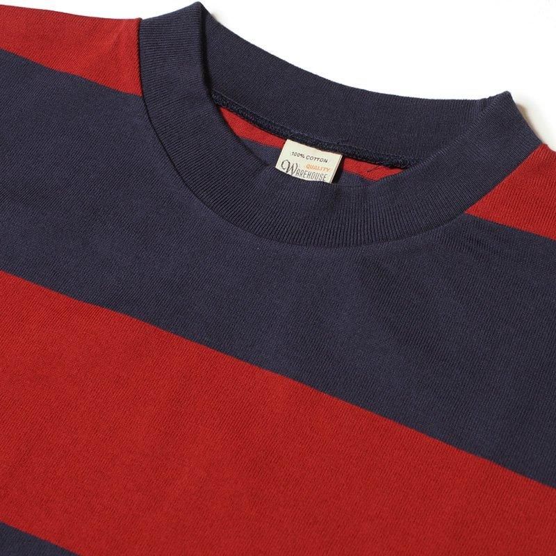 WAREHOUSE & CO. / Lot 4108 半袖4インチボーダーT - WAREHOUSE＆CO.