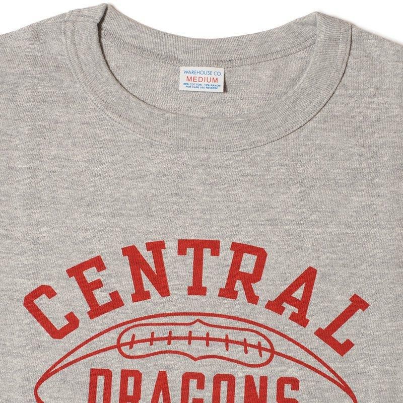 WAREHOUSE & CO. / Lot 4096 88/12杢クルーネックT DRAGONS