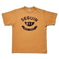 【新品未使用】WAREHOUSE/ウエアハウス 4601 オレンジ XLサイズ 別注】WAREHOUSE & CO. / Lot 4601 Print Tshirt #1（Tシャツ
