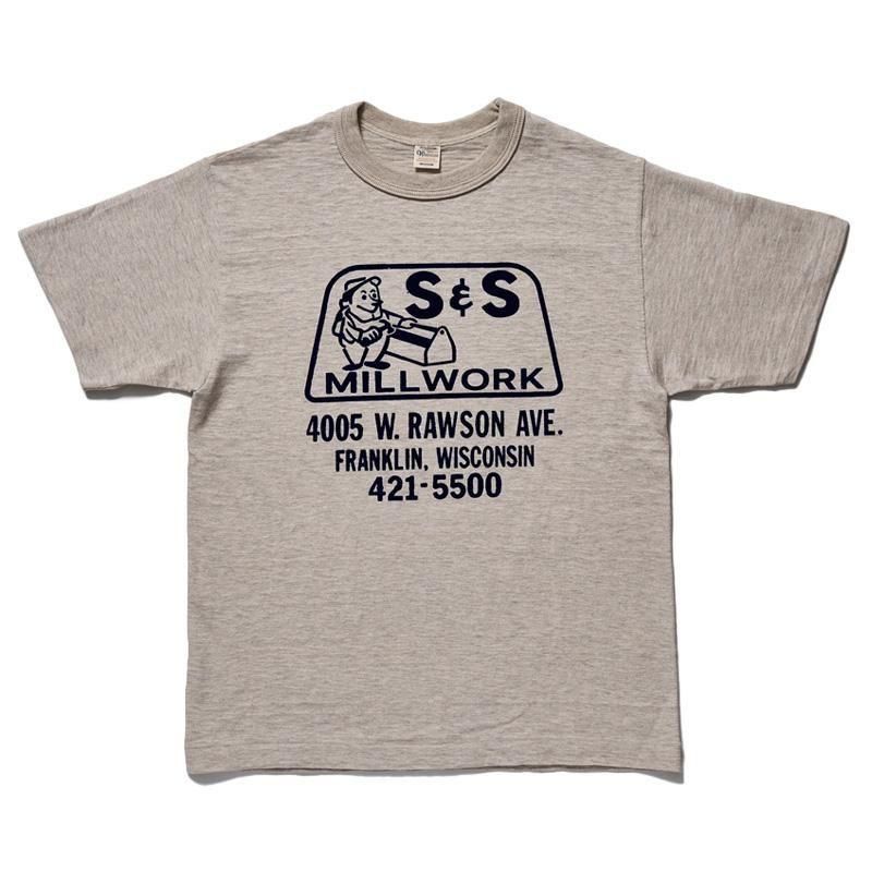 ウエアハウス Lot.4601 S&S サイズL ワンウォッシュ　オフホワイト WAREHOUSE ウエアハウス Lot.4601「S&S」Tシャツ クルーネック
