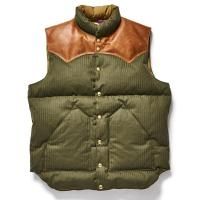 WAREHOUSE & CO. / Lot 2236 ROCKY MOUNTAIN  WAREHOUSE HBT DOWN VEST 