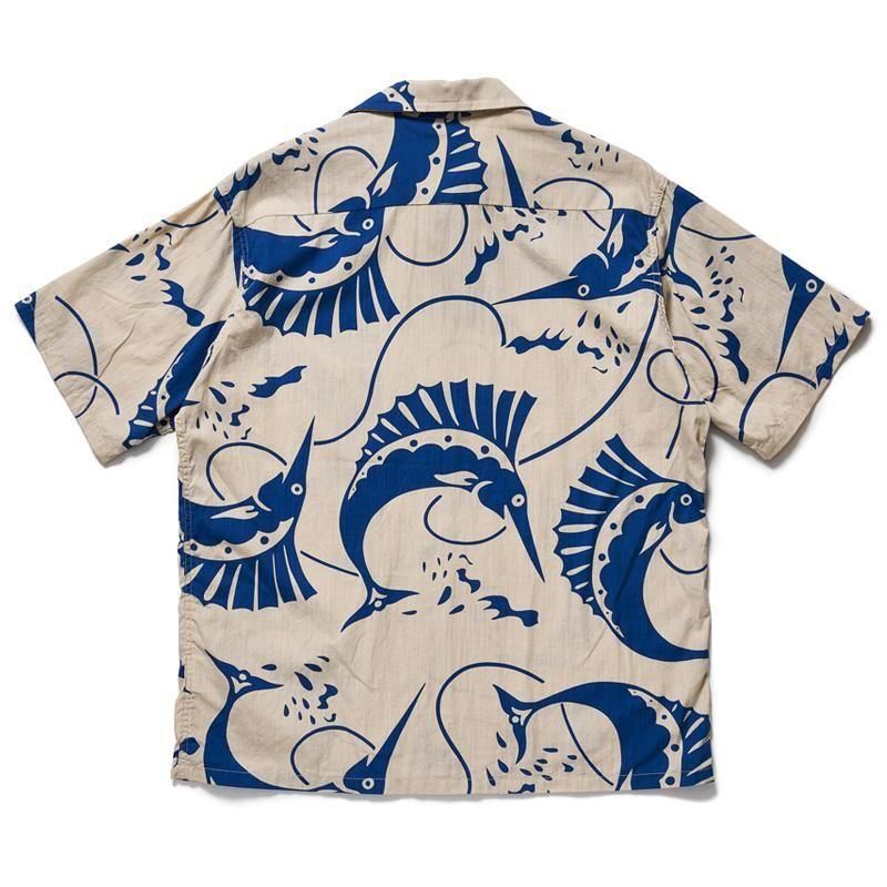 ジョングラッコー Lot JG-18 Sailfish Shirt John Gluckow / Lot JG-18 Sailfish Shirts ¥35,200-(with TAX