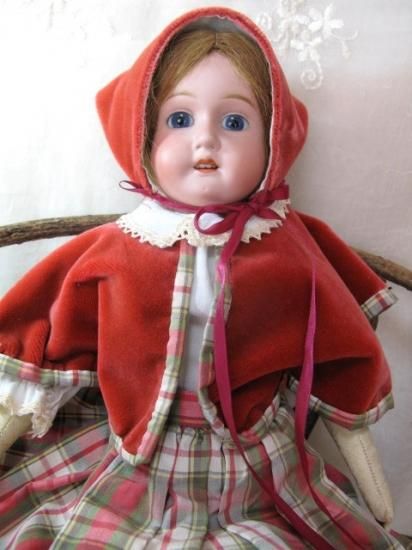 即納！ アンティーク ビスクドール モリムラ 日本 レアな革