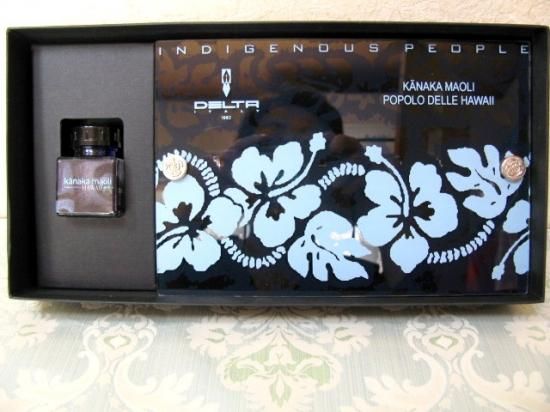 即納！ 新品 DELTA デルタ 少数民族 限定 ハワイ カナカ マオリ 万年筆
