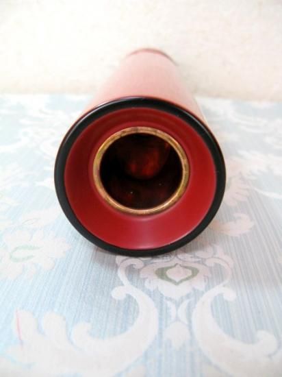 即納！ 未使用 伝統工芸品 村上木彫堆朱 堆朱 花瓶 花器