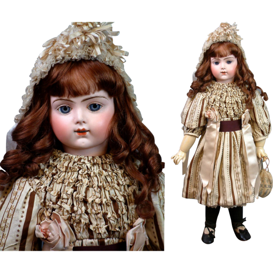 68cm All Original Bru Jne R 12 Bebe Head to Toe Original