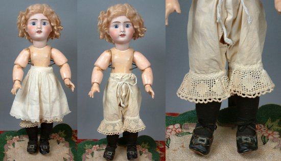 Fabulous French Jules Verlingue Antique Bisque Doll - ビスクドール