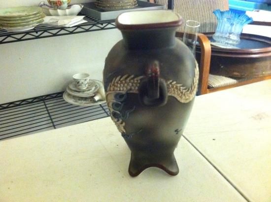 お値下げ オールドノリタケ 金盛り上げドラゴン花瓶 - メルカリ