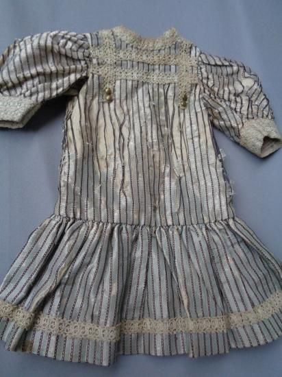 即納！ アンティーク ビスクドール用 ジュモー オリジナルドレス 1899