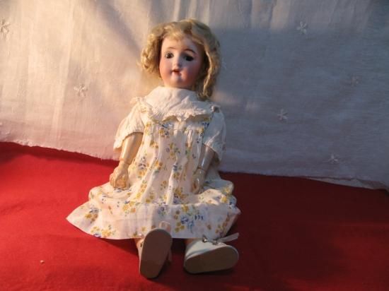 アンティーク　heubach walkingdoll 23cm ビスクドール アンティーク heubach walkingdoll 23cm ビスクドール