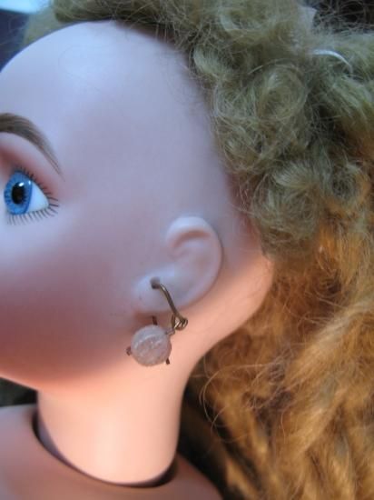 即納！ リプロ ビスクドール ロングフェイス ジュモー スタンド付 50cm