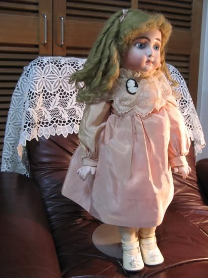 ポーセリンドール　約50cm　スタンド付き Porcelain Doll ポーセリンドール ディスプレイスタンド付