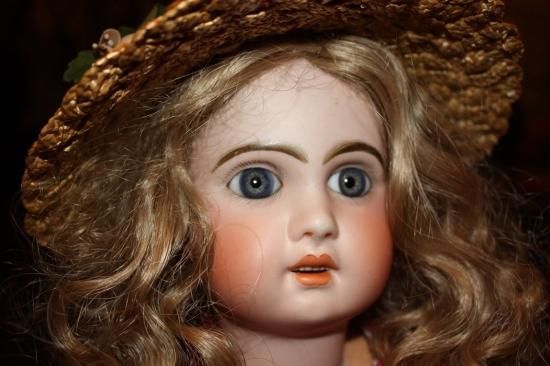 即納！ アンティーク ビスクドール Jumeau ジュモーX 49cm