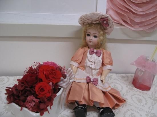 即納！新品 リプロ デニセシリーズ ビスクドール フレンチ ロング